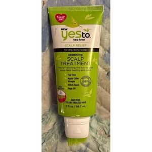 NEW Yes to Tea Tree Soothing‎ Scalp Treatment for Dry & Itchy Scalp